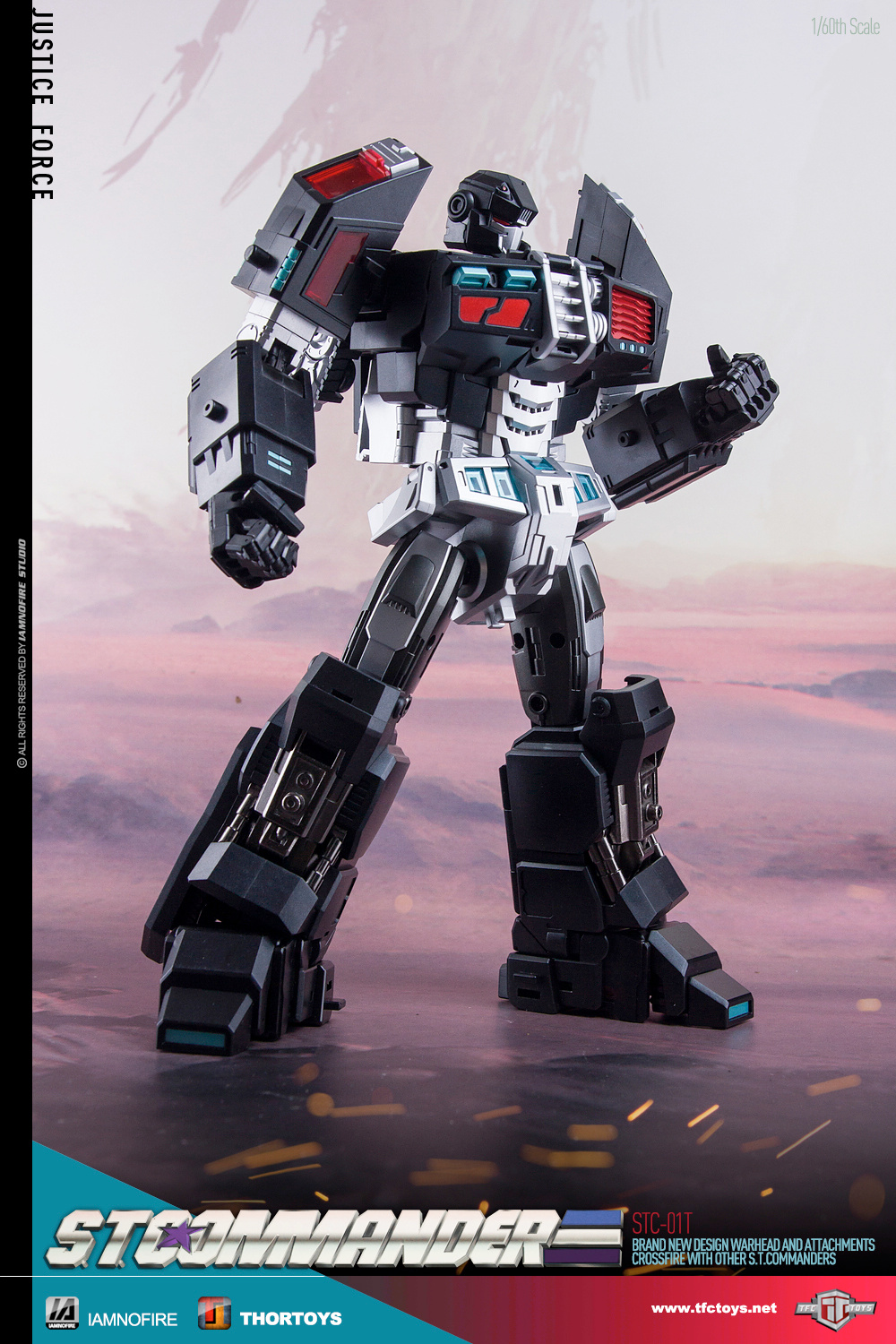 TFC Toys STC-01T Dark Savior Commander Toy Photography by